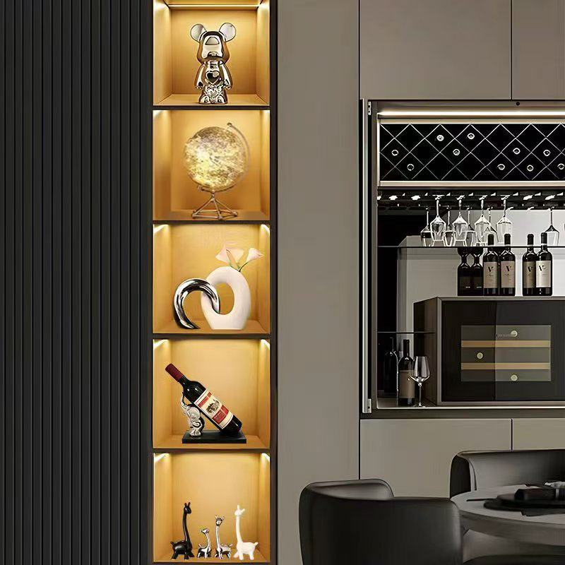 岐素轻奢酒柜装饰品暴力熊摆件陶瓷高档客厅电视柜玄关家居装饰