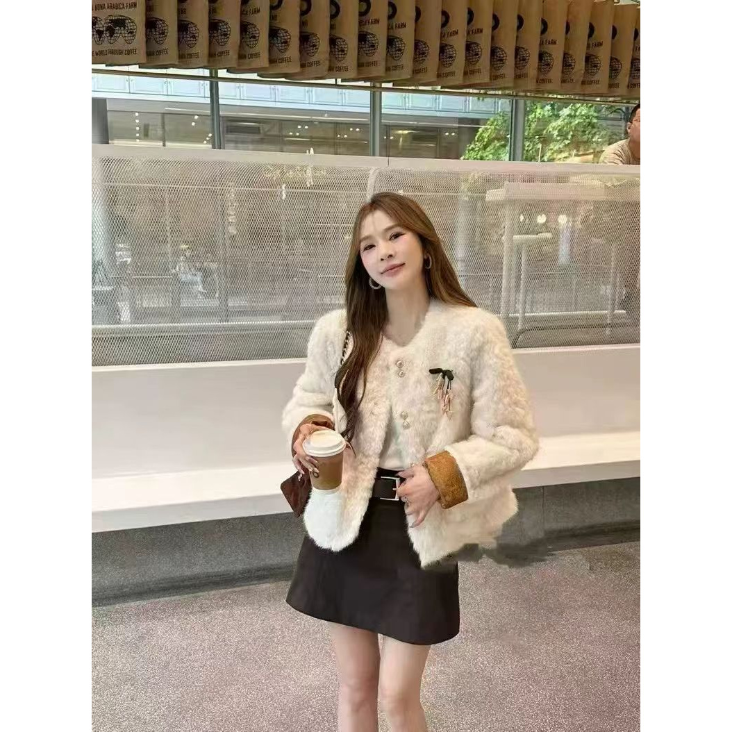 【HXZ C28】宽松型圆领秋冬修身型冬季短外套百搭ins