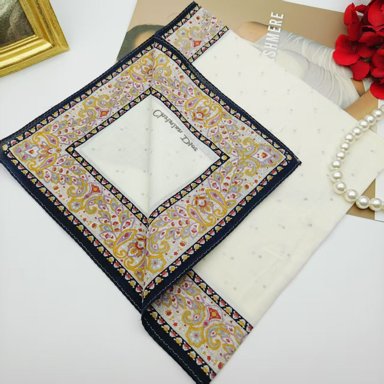 95新 DIOR/迪奥 海囤/迪奥/丝巾/yy06333