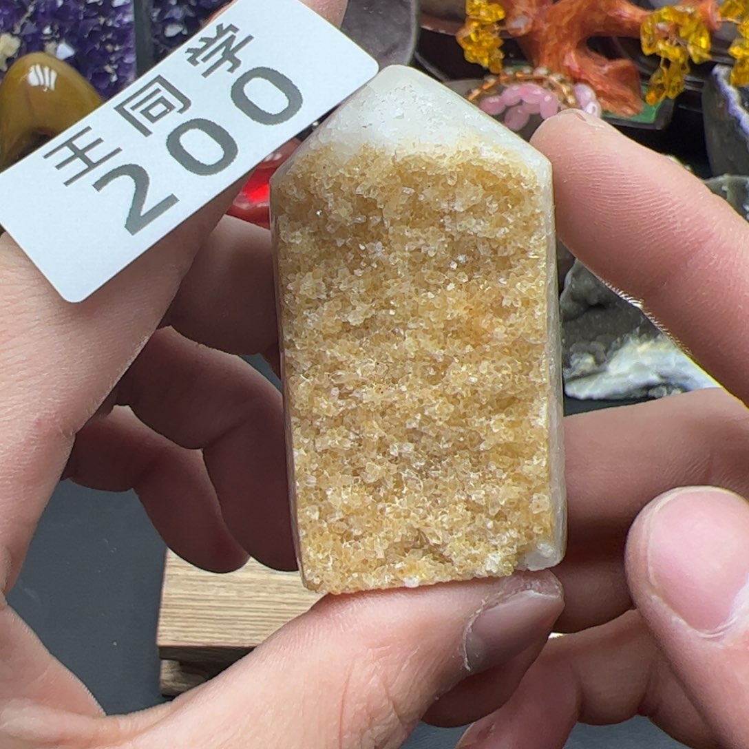 紫晶水晶摆件未镶嵌200