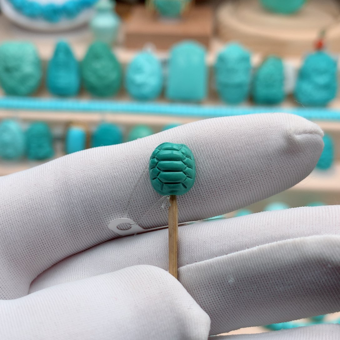 绿松石珠宝奇石未镶嵌