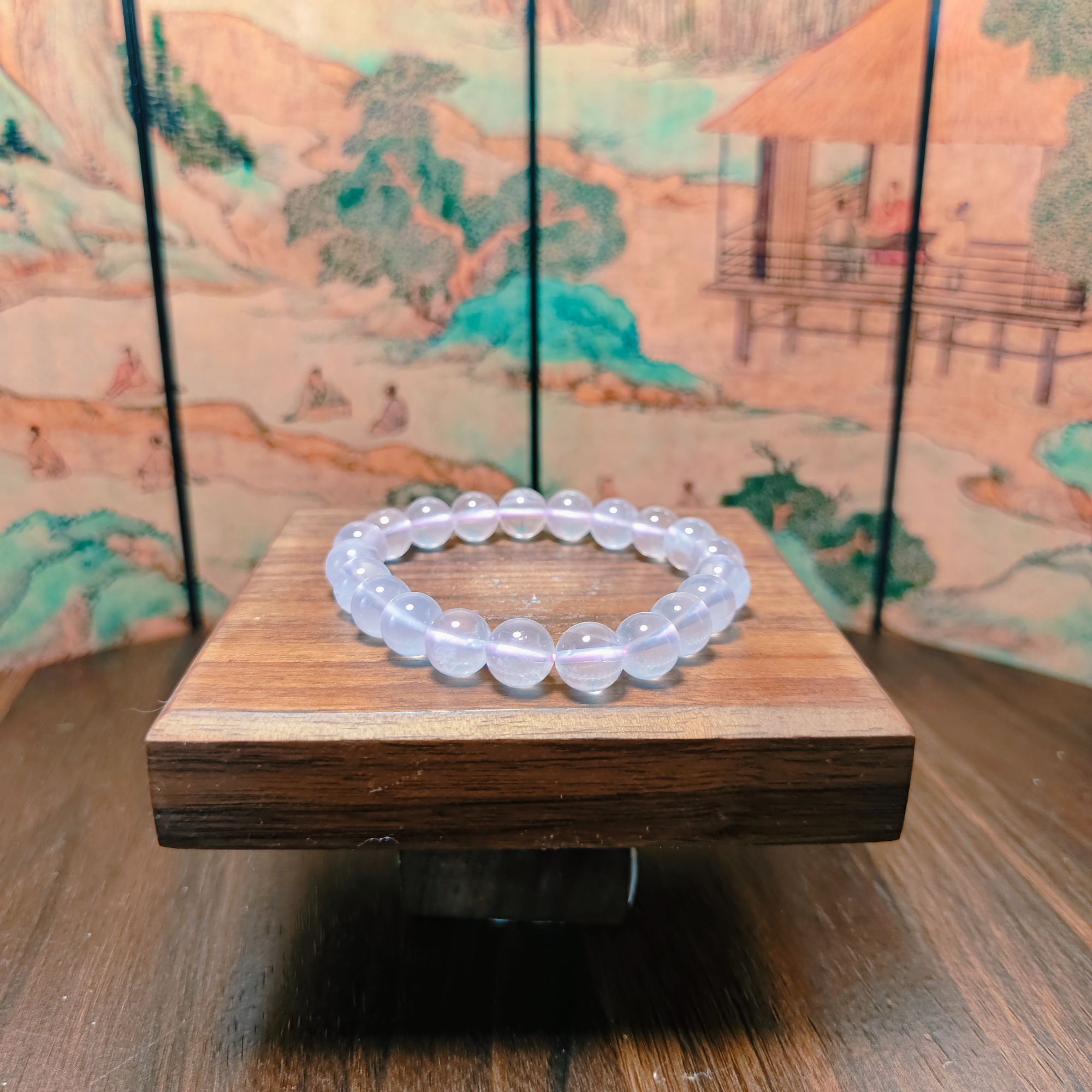 Q水晶圆珠手串0492