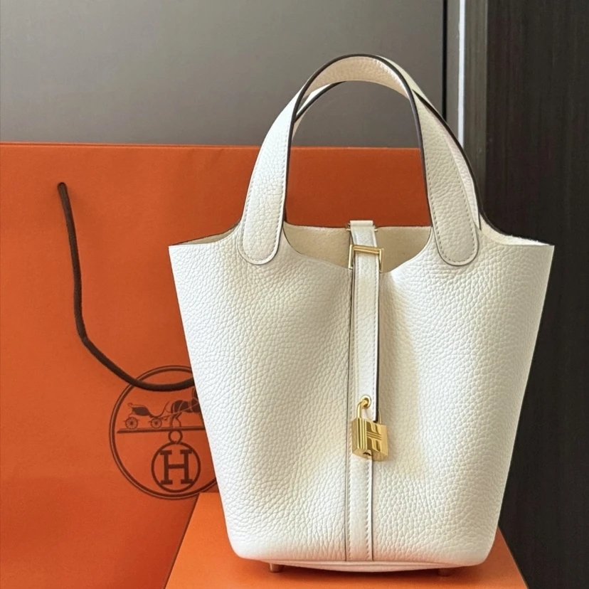 99新 Hermes/爱马仕 爱马仕白金菜篮子 25080091-02
