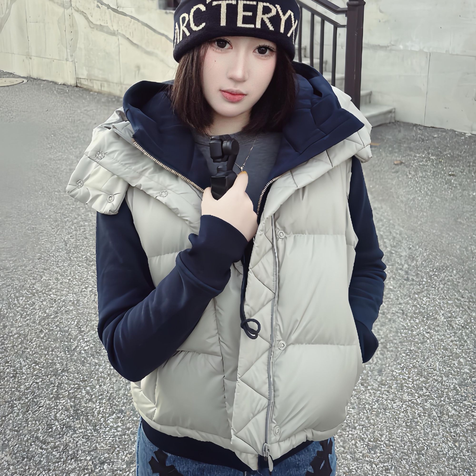 羽绒马甲 鹅羽绒服女士 商场同款 -『万有造物』