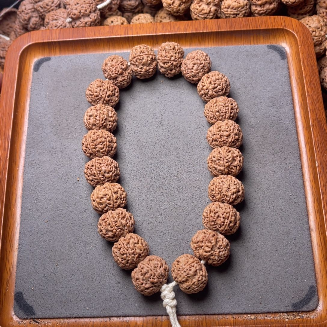 菩提籽类25号金刚菩提双龙六瓣手持19