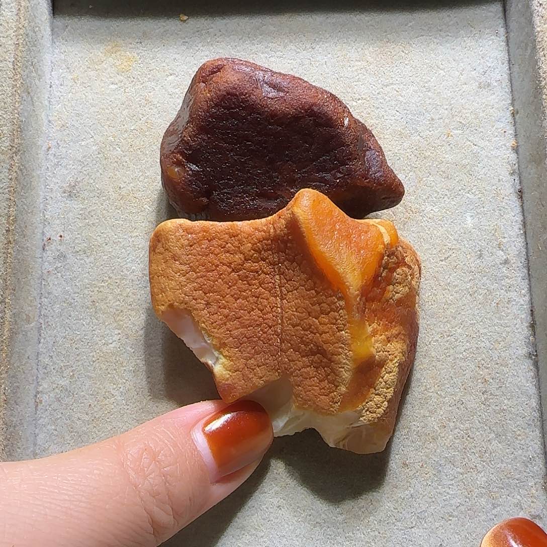 永***工定制琥珀未镶嵌定制