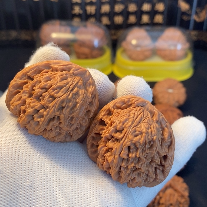 文玩核桃吊坠天残南疆石42