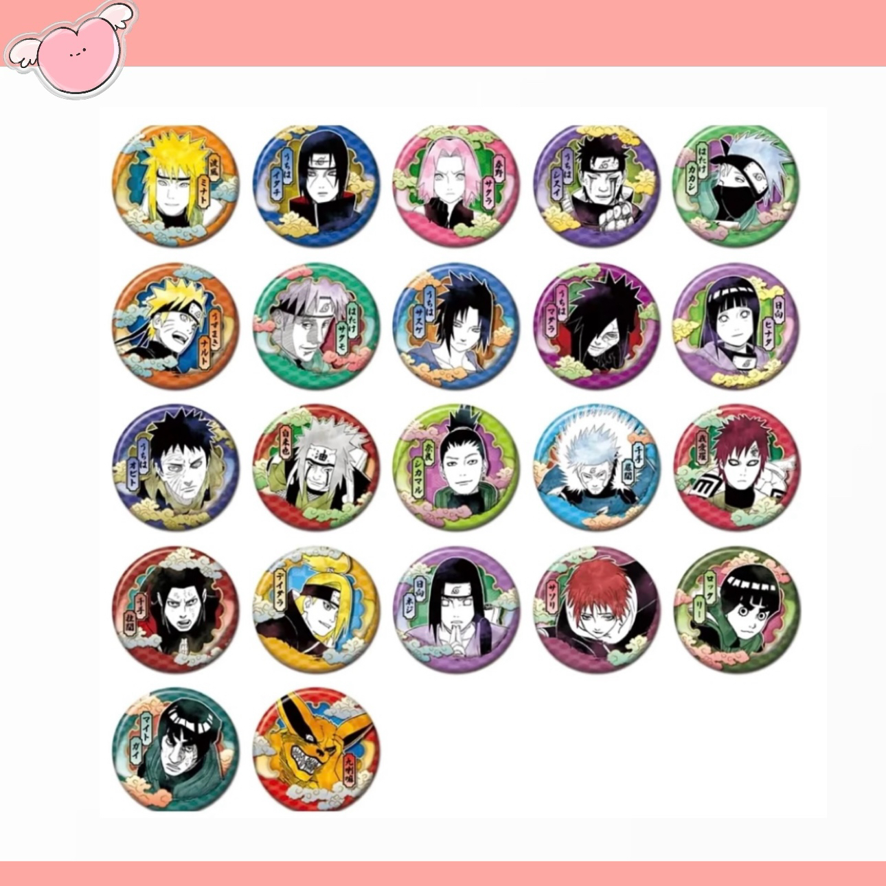 火影忍者 JF2025原画吧唧徽章