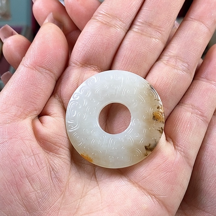 和田玉挂件未镶嵌