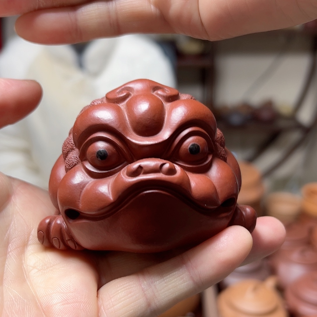 朱泥茶宠小茶虫小茶虫