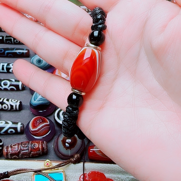 玛瑙/玉髓合金珠宝半成品