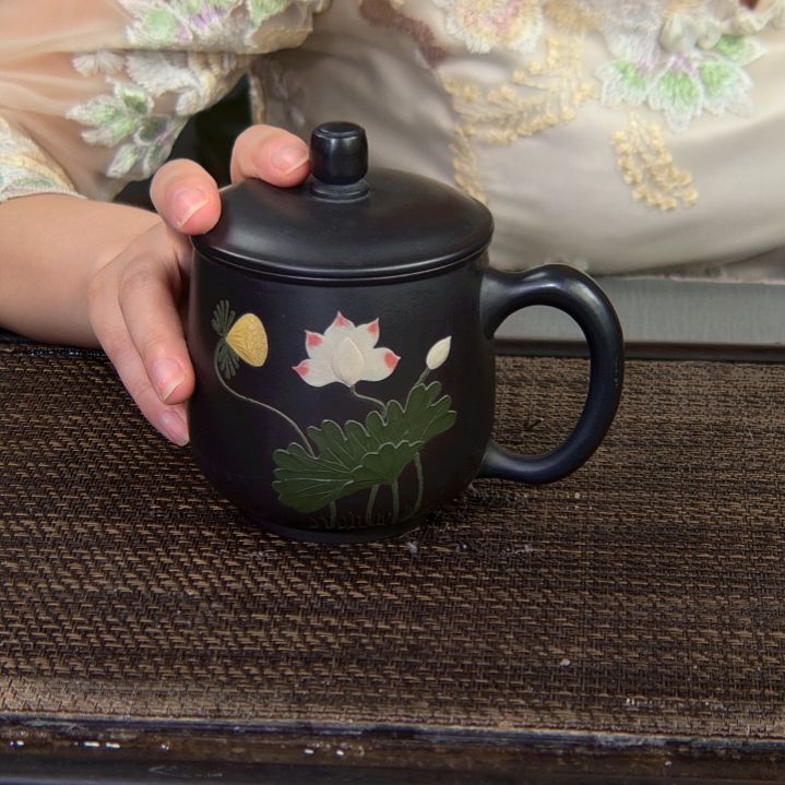 茶杯紫砂高货放漏