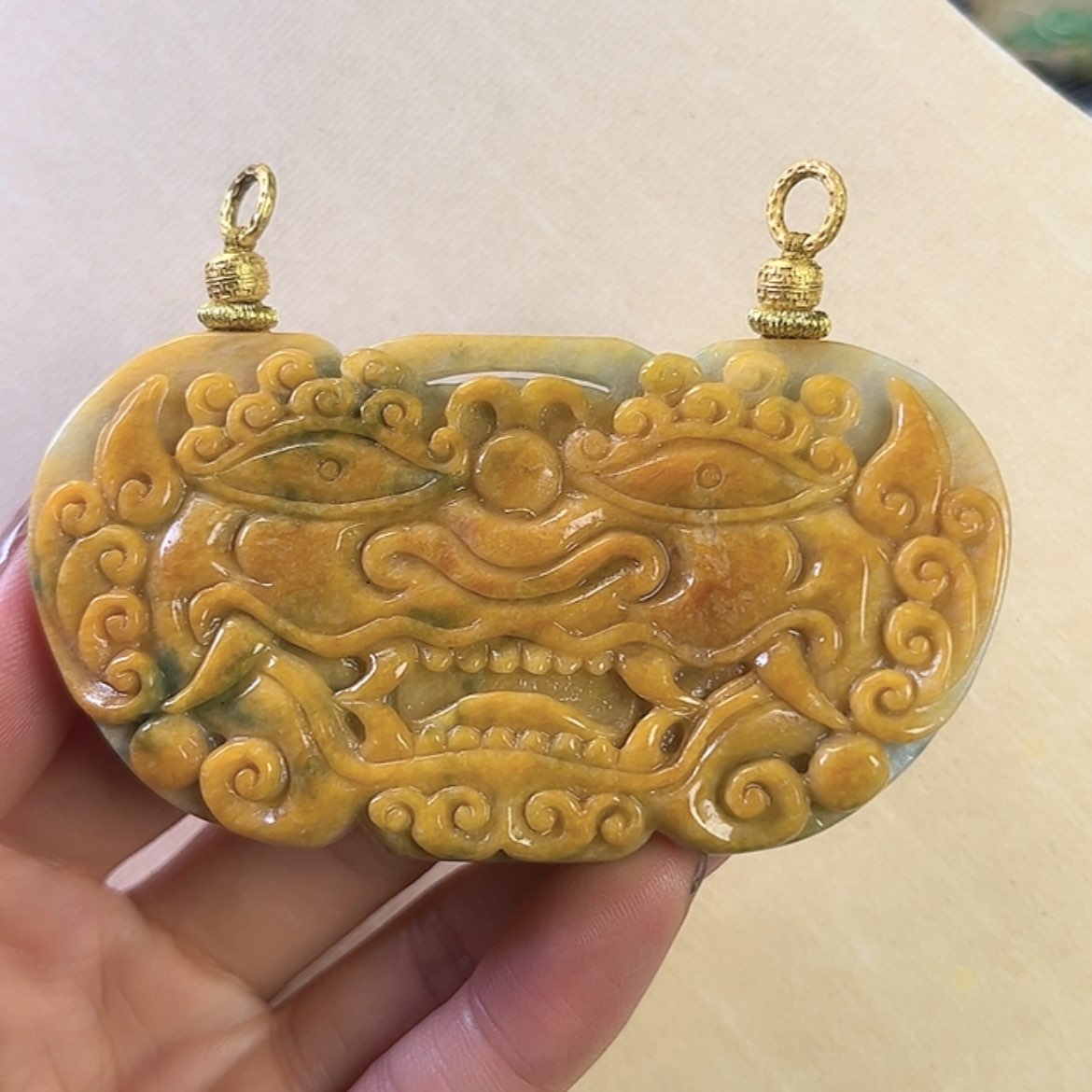 【闪购商品】翡翠颈饰未镶嵌挂件