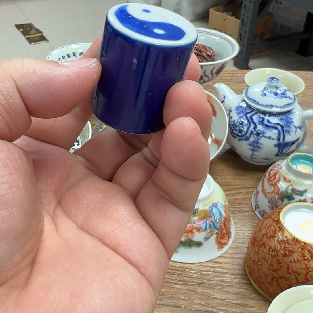 【闪购商品】景德镇陶瓷主人杯瑕大