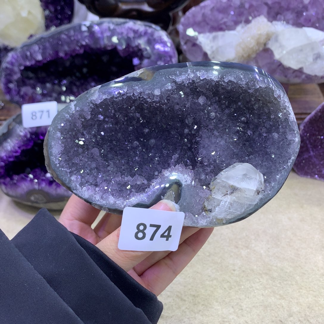 紫晶大型摆件（非配饰）未镶嵌