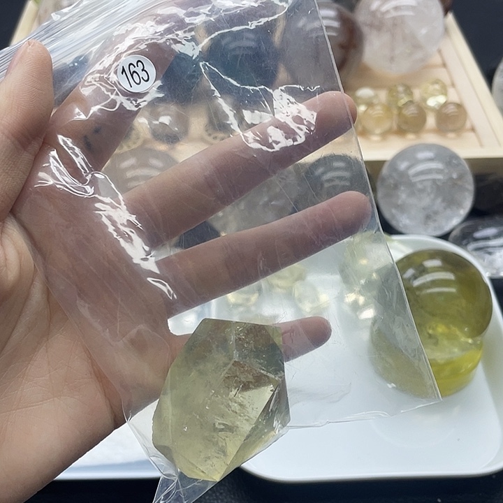 O***妈珠宝半成品水晶未镶嵌163水晶