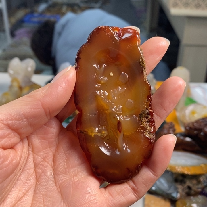 玛瑙/玉髓吊坠(不含链)未镶嵌