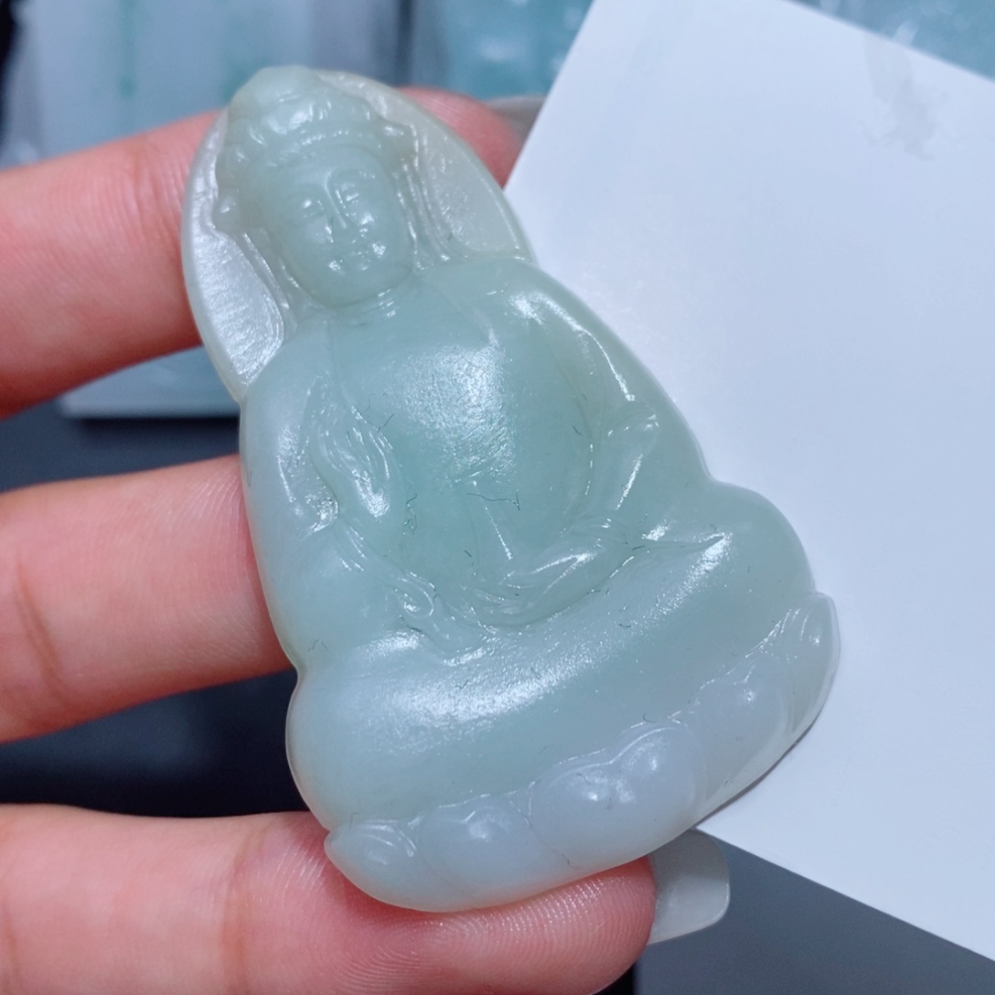 定制翡翠吊坠未镶嵌