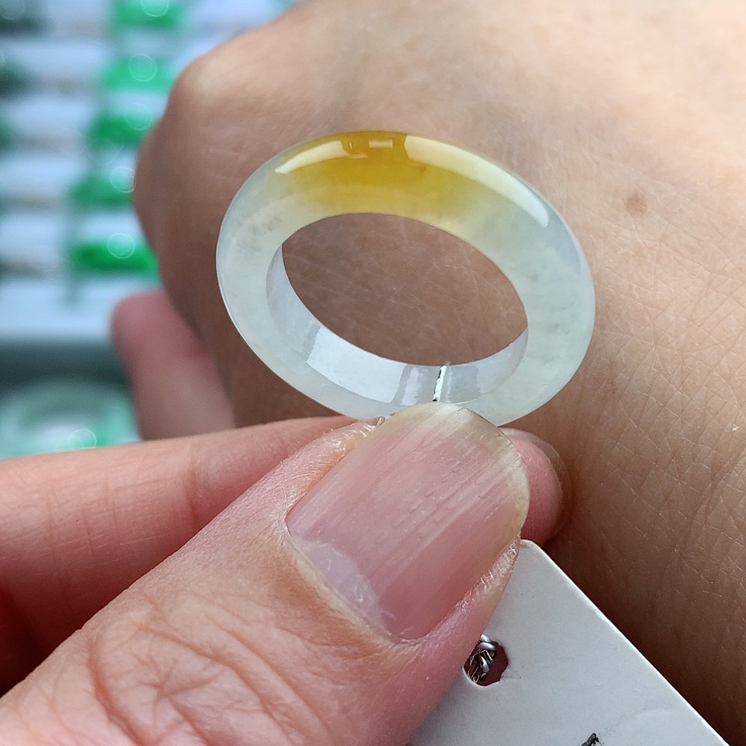 未镶嵌戒指翡翠11-12号