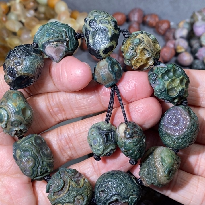 未镶嵌玛瑙/玉髓珠宝奇石用****9