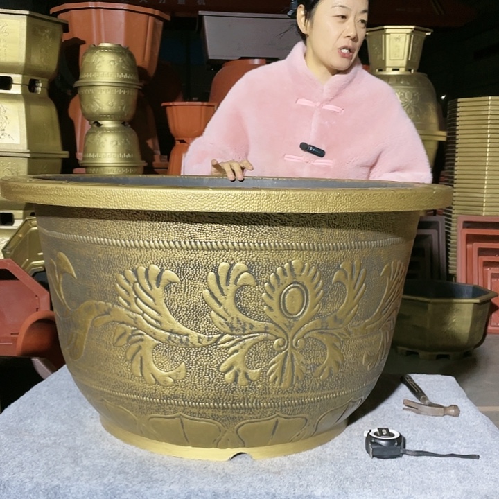 圆盆古铜八零两个