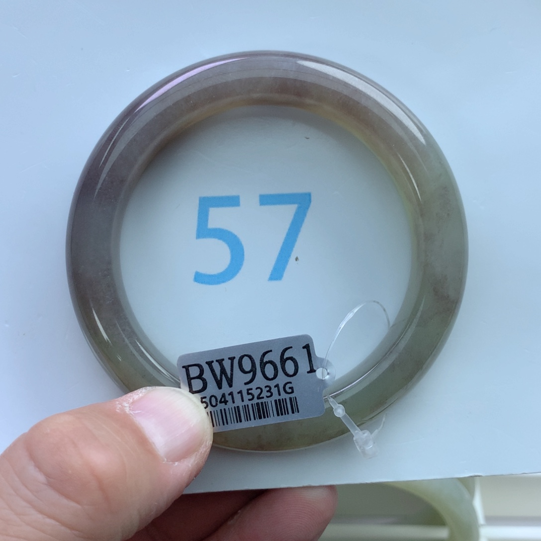 和田玉手镯未镶嵌蛋*酱