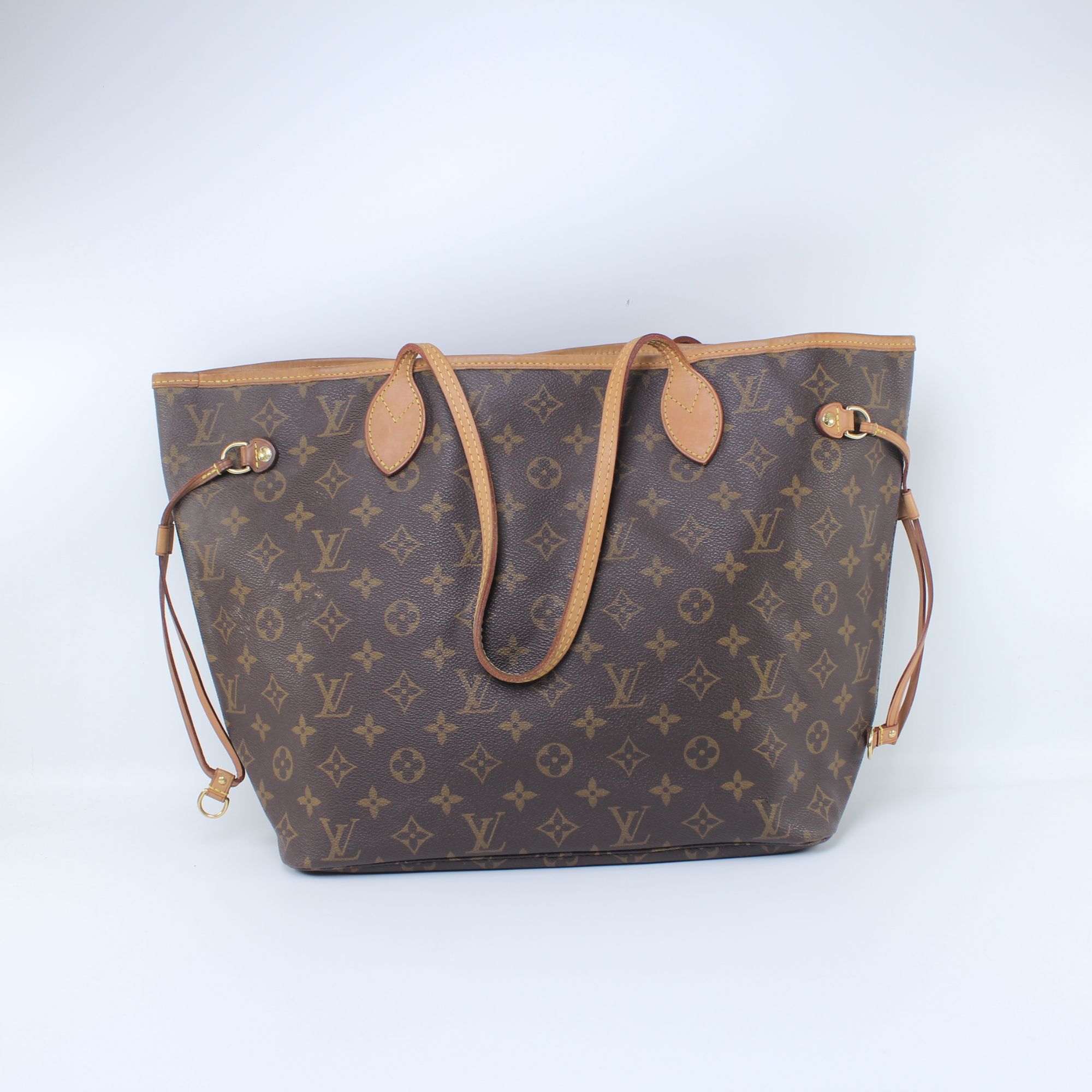 95新 LouisVuitton/路易威登 MB4190中号NF购物袋托特手提腋下包