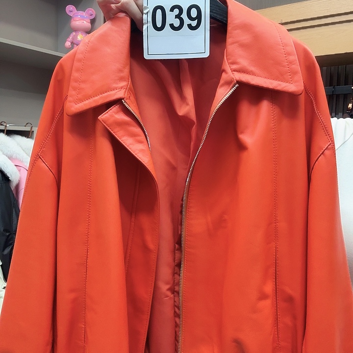 女装皮衣真皮皮衣