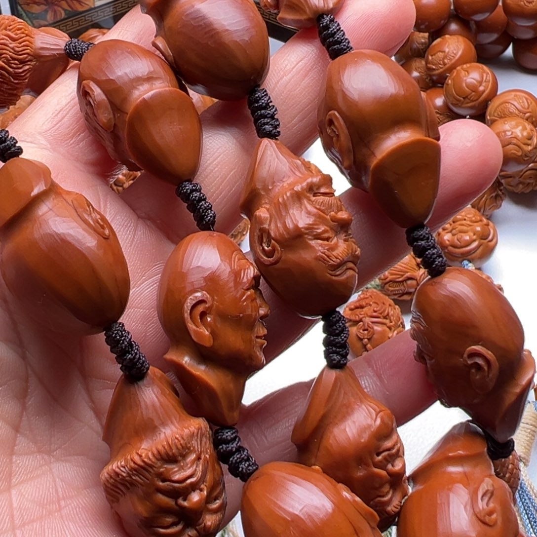 手串/手链橄榄核十八罗汉脖挂
