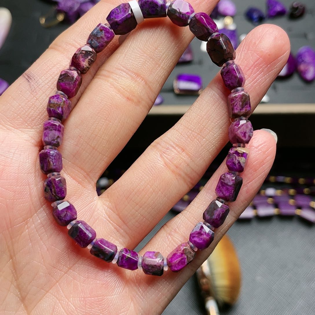 苏纪石（舒俱来）手链未镶嵌