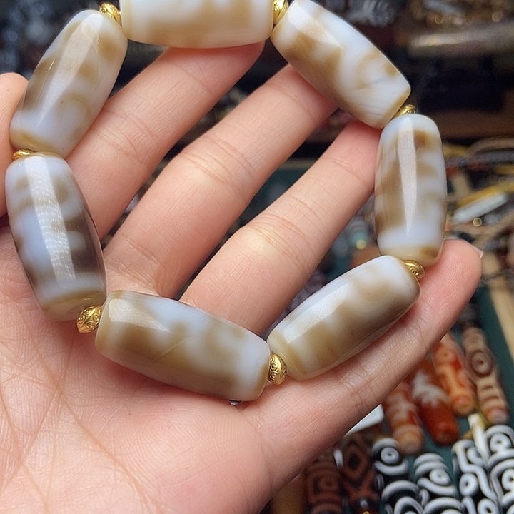 玛瑙/玉髓未镶嵌手链