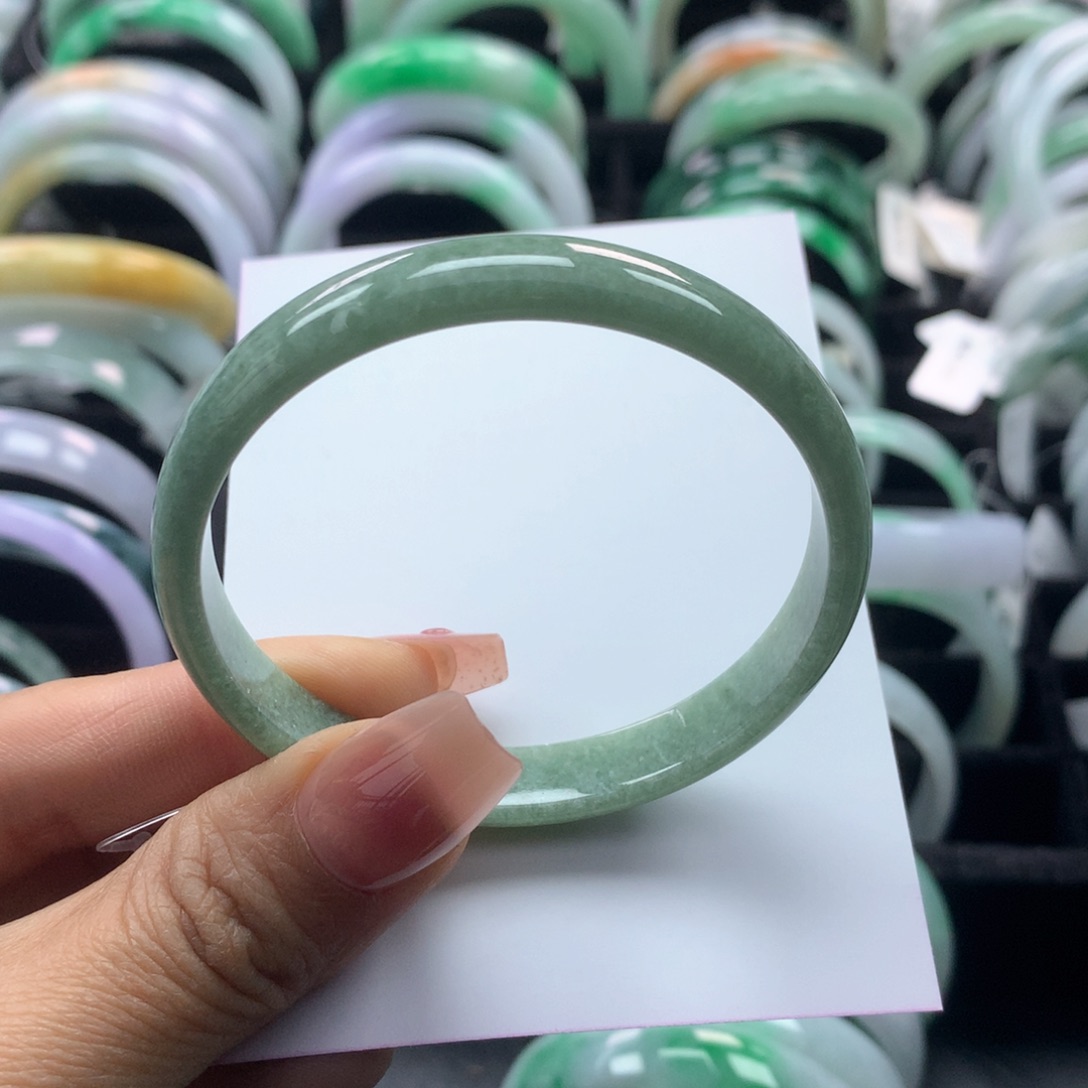 翡翠手镯未镶嵌公主54-55