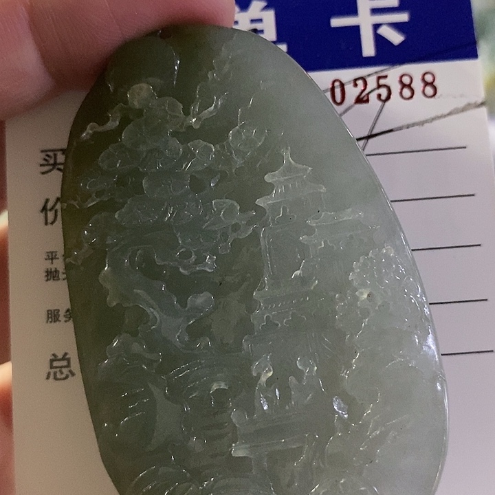 头***魁定制翡翠未镶嵌不退