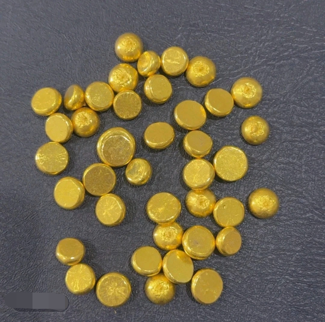 原材料金色豆豆(5颗) 首饰原材料可反复改款