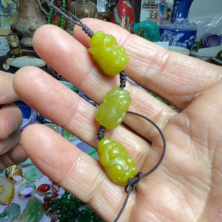 滴血莲花菩提把件