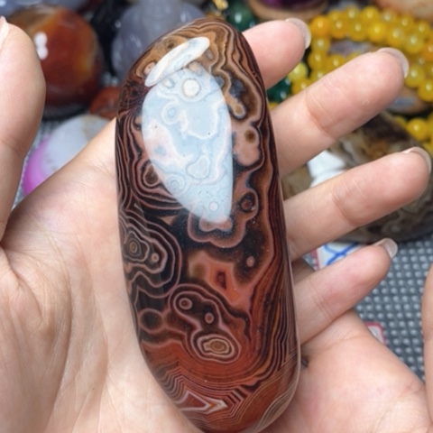 未镶嵌玛瑙/玉髓珠宝奇石