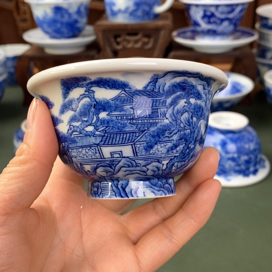 杯景德镇陶瓷手工手绘
