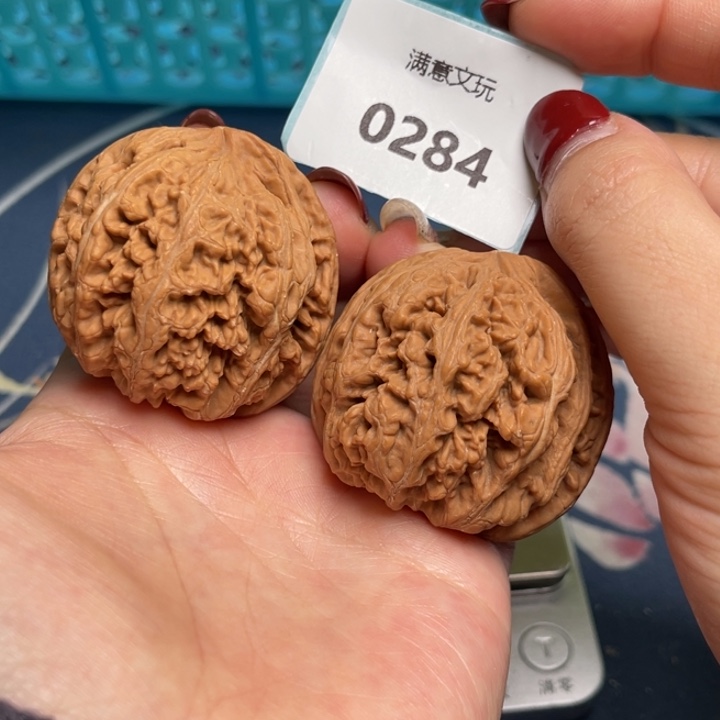 文玩核桃把件粗筋44.0284