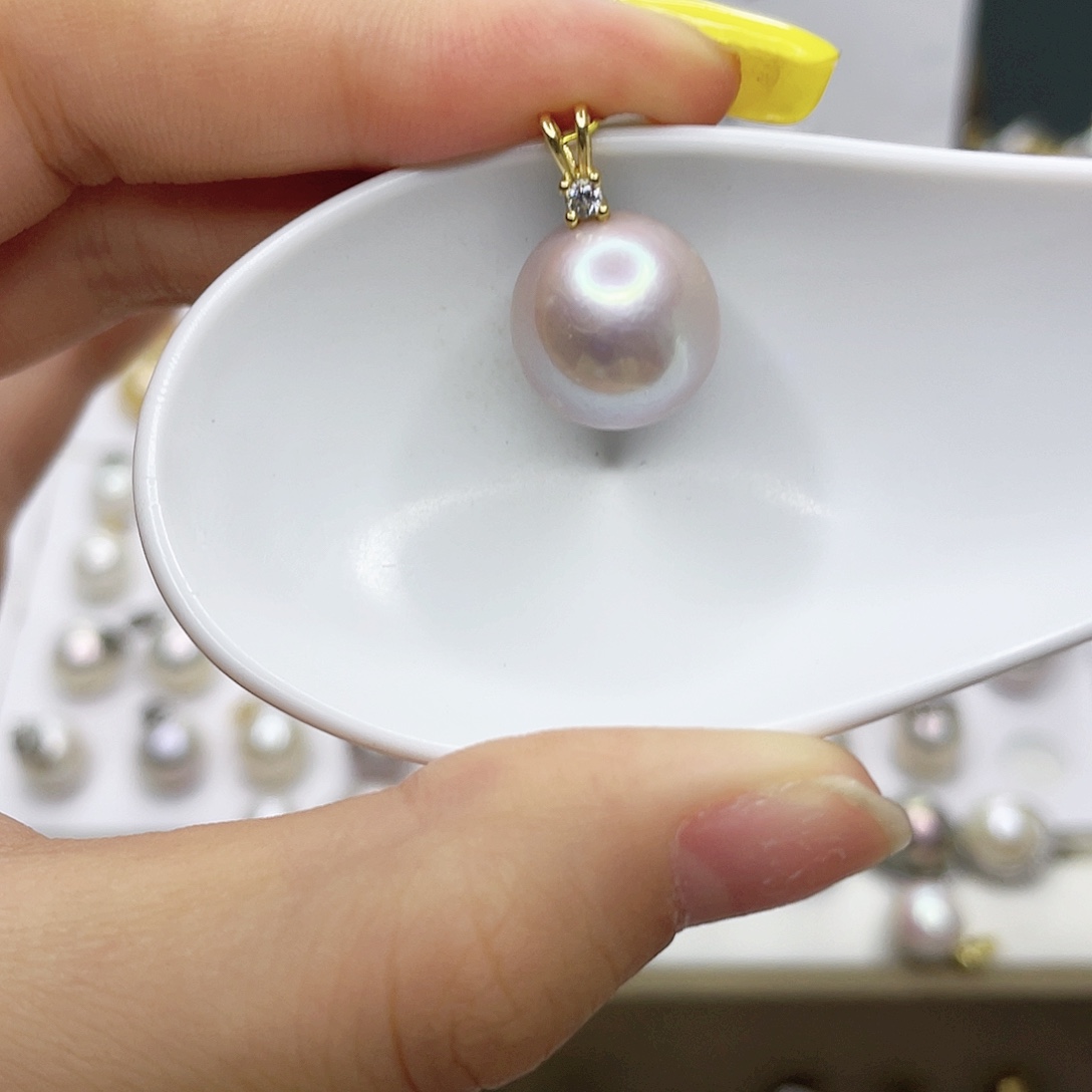 淡水珍珠合金吊坠(赠链)