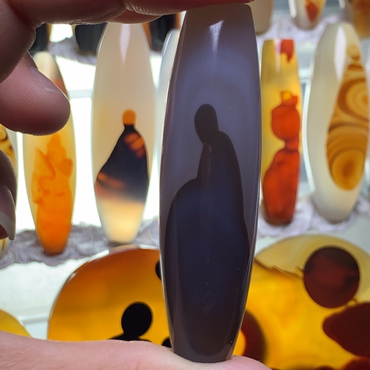 玛瑙/玉髓颈饰未镶嵌25