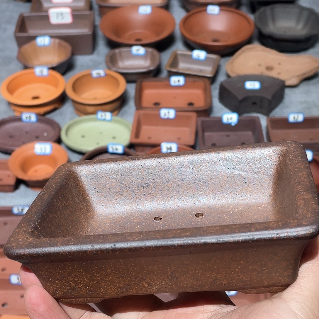 紫砂紫砂小盆12*8*3