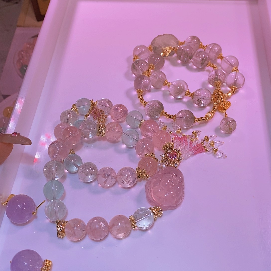 ****️水晶手链未镶嵌差价