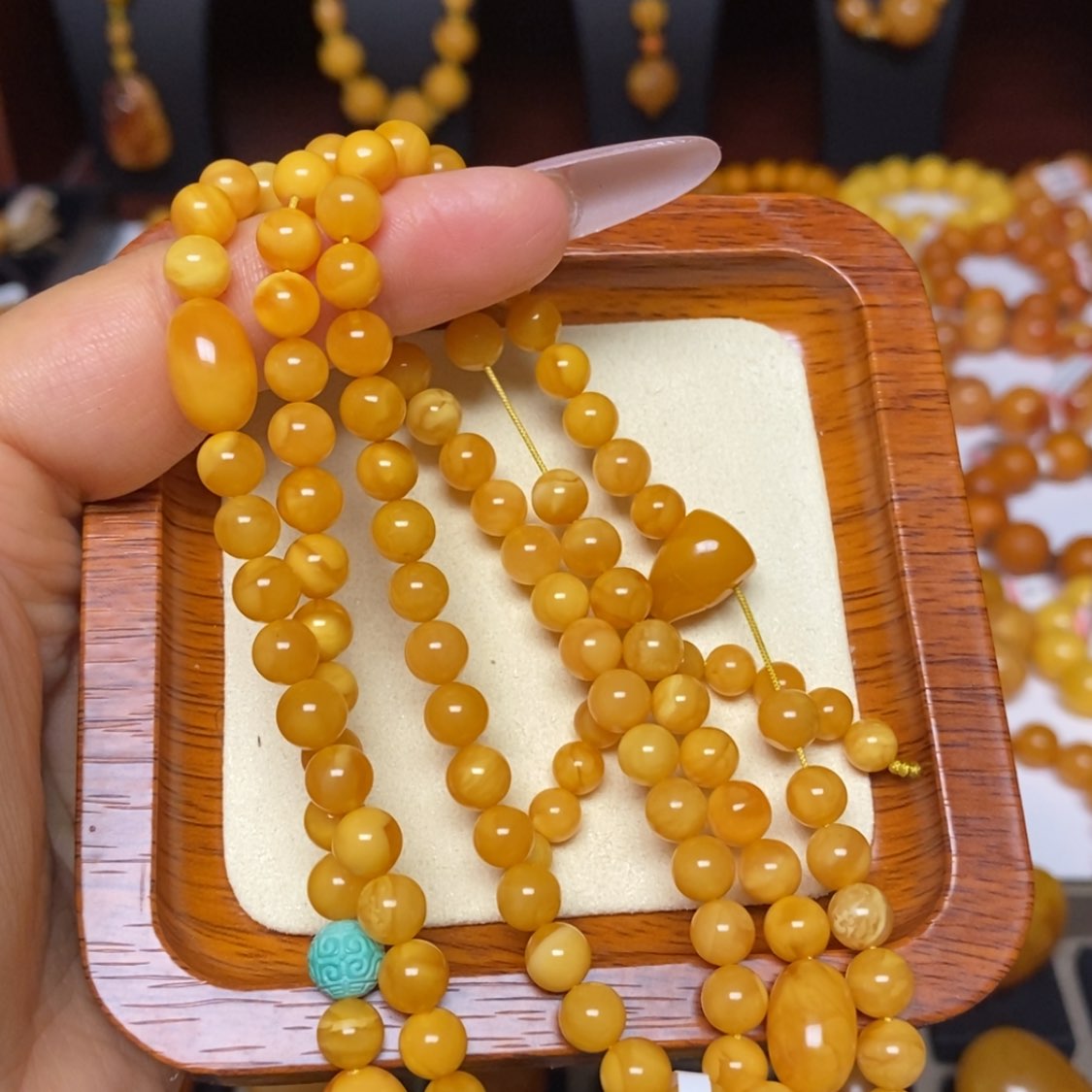【闪购商品】蜜蜡手链未镶嵌手串