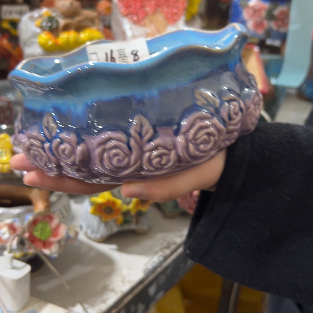 花盆，拍满20发货，退款拉黑