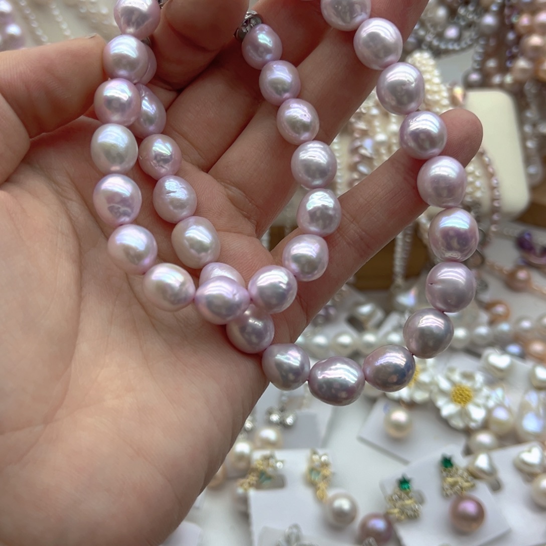 谈****颈饰未镶嵌淡水珍珠