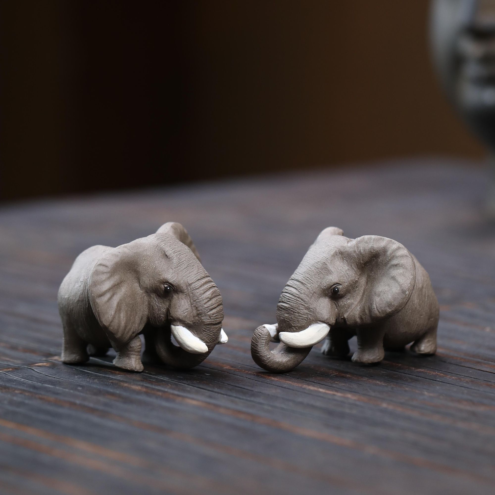 精美大象紫砂茶宠搞怪适合年轻人茶道个性茶玩全手工礼品居家摆件