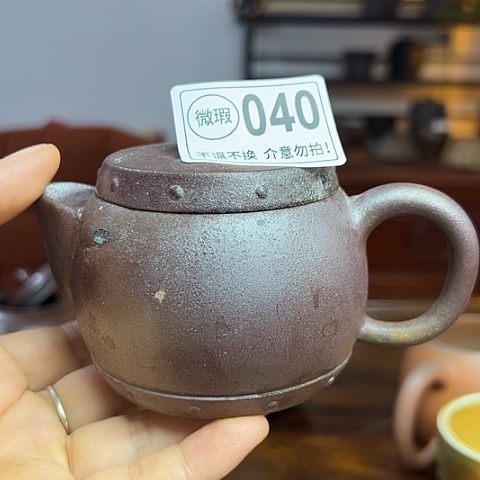 戬谷龙窑柴烧茶壶040