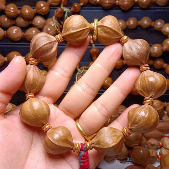 烟***安手串/手链橄榄核橄榄核手串铁核四花2.3