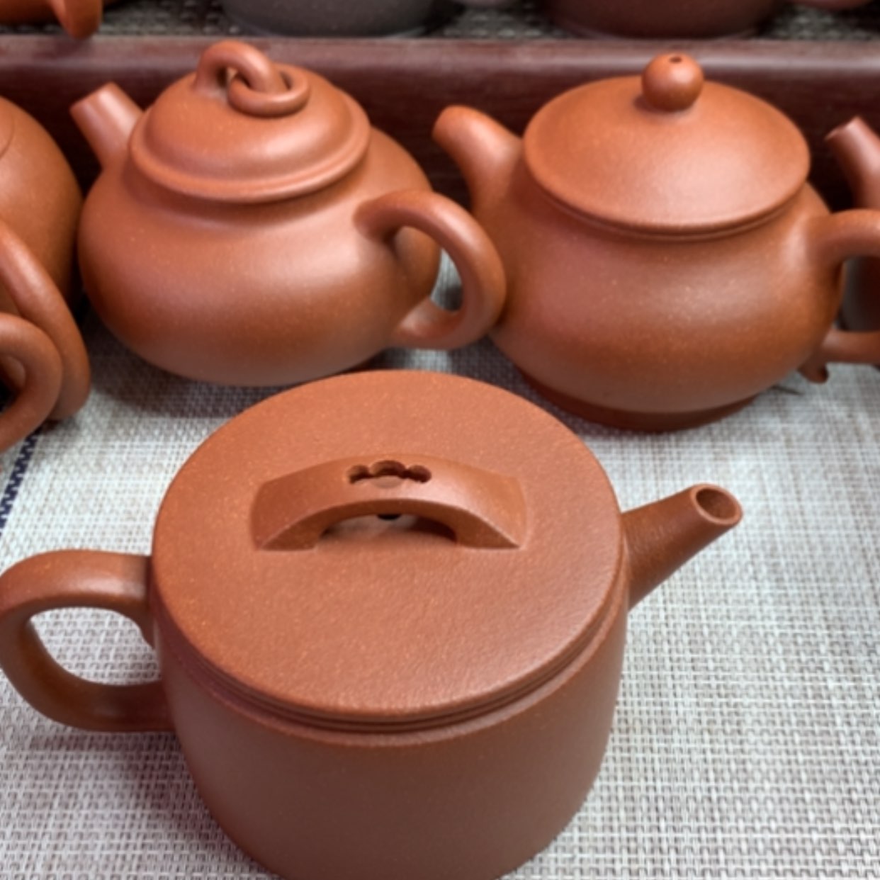 【闪购商品】紫砂茶壶200CC微瑕半手工制作