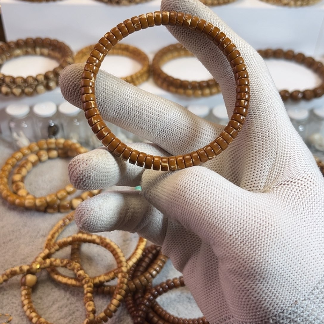 不****手串紫金鼠火焰纹鼠片